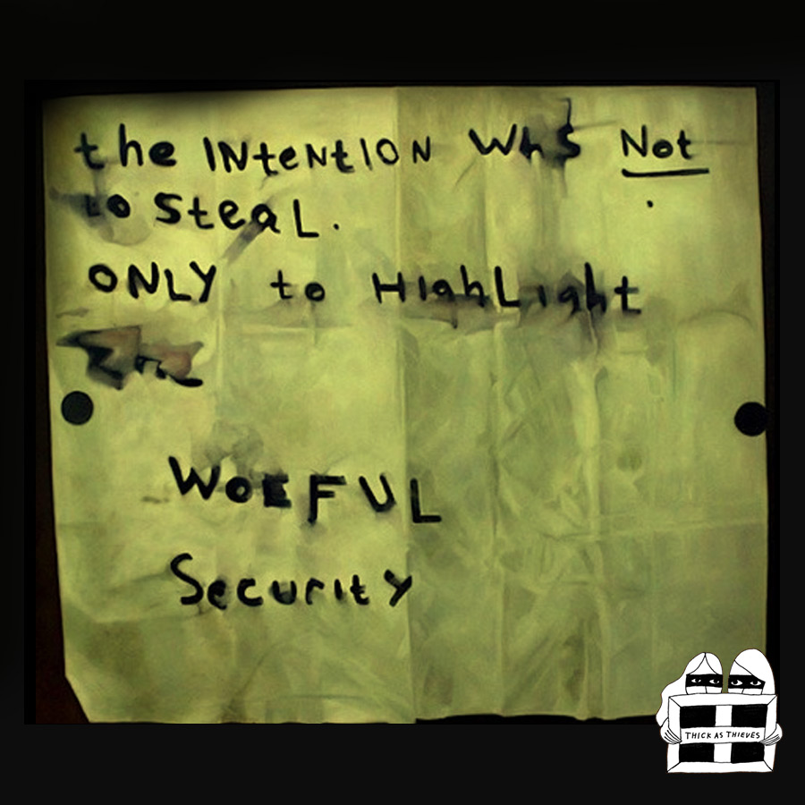 A Soggy Theft at The Loovre